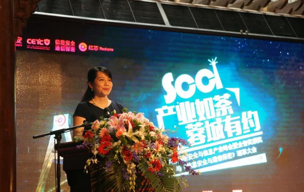 4.中国电子科技网络信息安全有限公司副总经理魏敏致辞.jpg